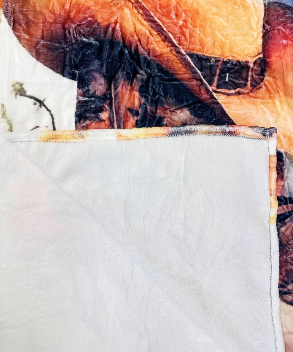 DESHENG ENTERPRISE – Manta para sofá por atacado – MANTA DE FLANELA OCIDENTAL COM GIRASSÓIS E VACAS HIGHLAND2