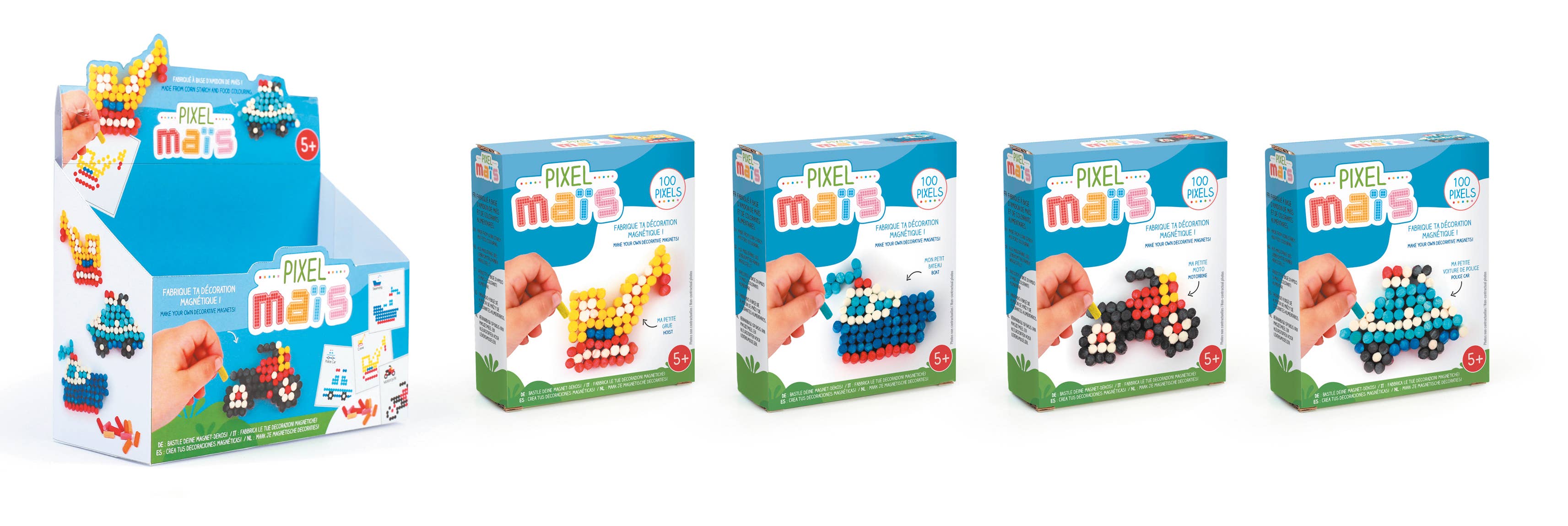 Graine Créative - Wholesale DIY Craft Kit - 24 PIXEL DISPLAY BUT VEHICLE1