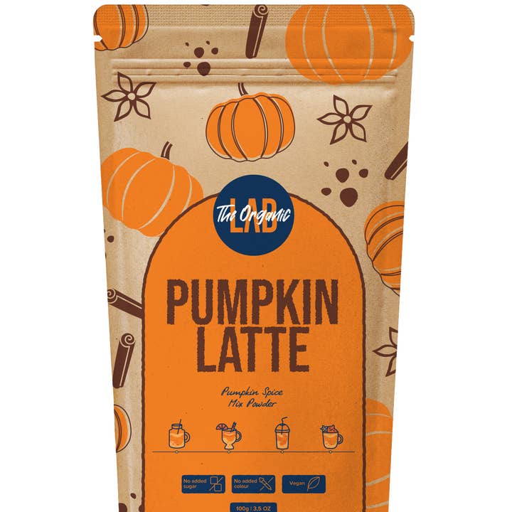 THE ORGANIC LAB - Wholesale Protein/Superfood Powder - Pumpkin Mix Latte Bulk 10kg