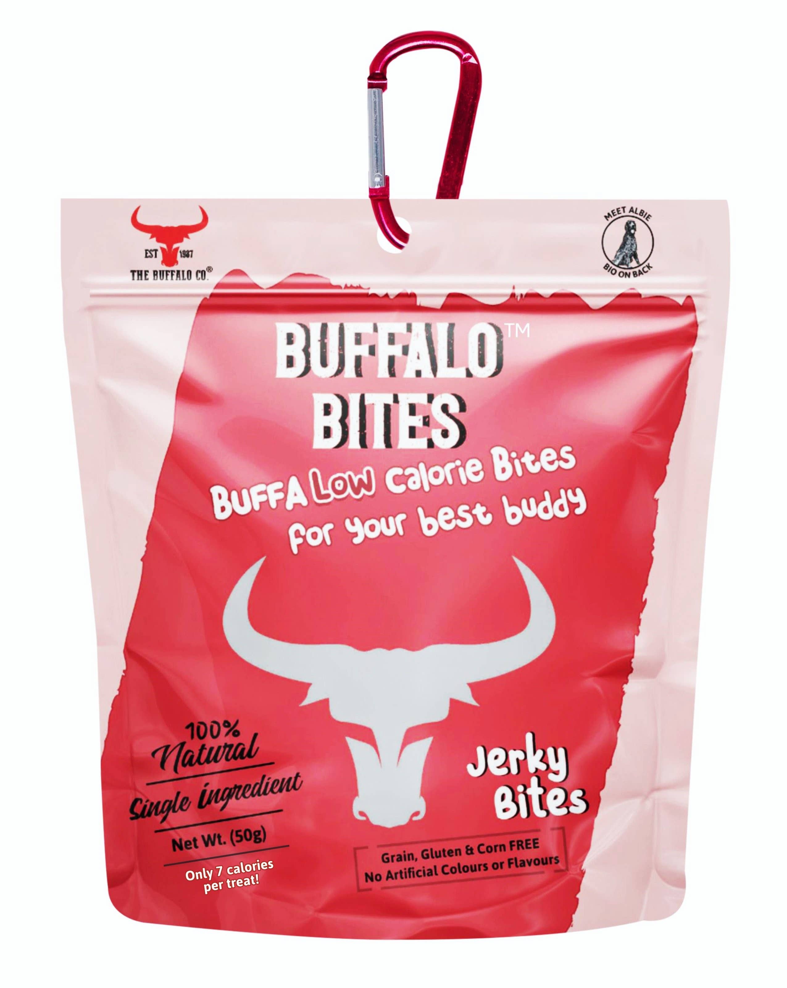 The Buffalo Co. - Wholesale Pet Treats - Dog - Jerky Bites- Buffalo Bite Training Treats
