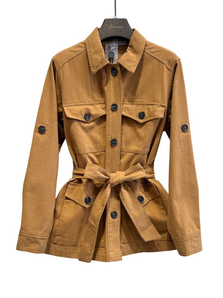 BOMULL MILITÄRSTIL JACKA för wholesale av SWEET MAGIC MODA Y COMPLEMENTOS