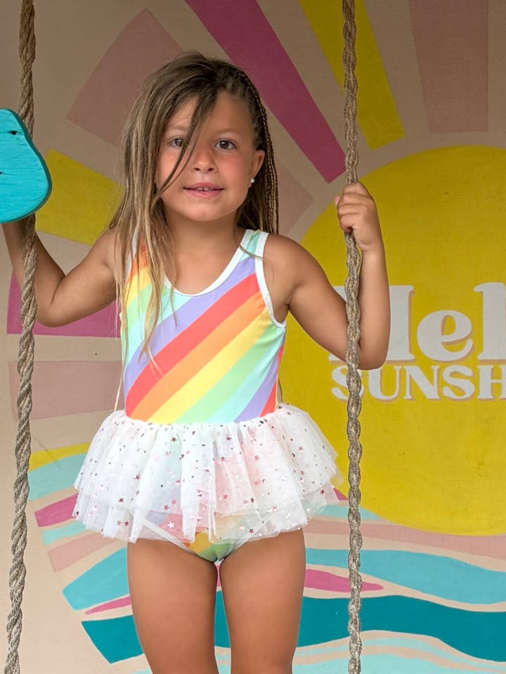 Unicorn Tutu Leotard/Swimsuit for wholesale by Fancy Shmancy Baby