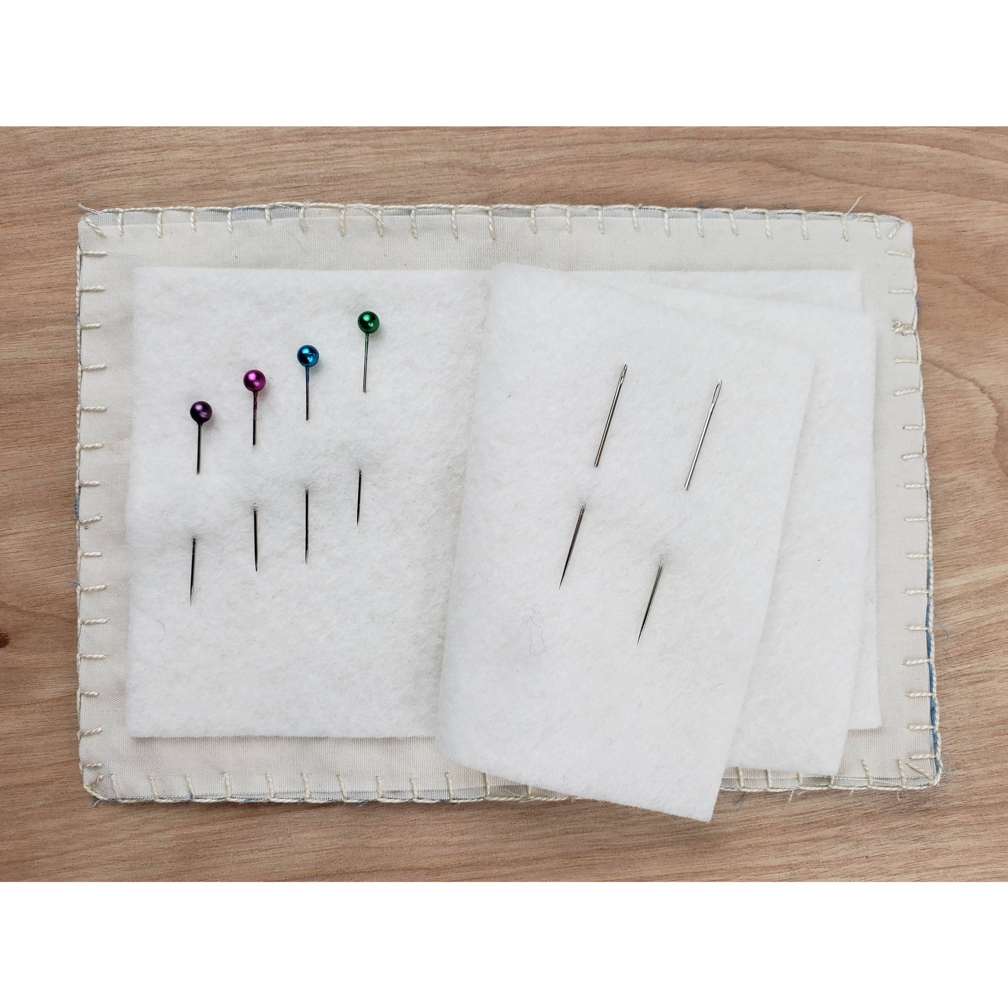 Cedar Dell Designs - Wholesale Embroidery/Cross Stitch Supplies - Boro Sewing Kit with Natural Indigo Dyed Fabric2