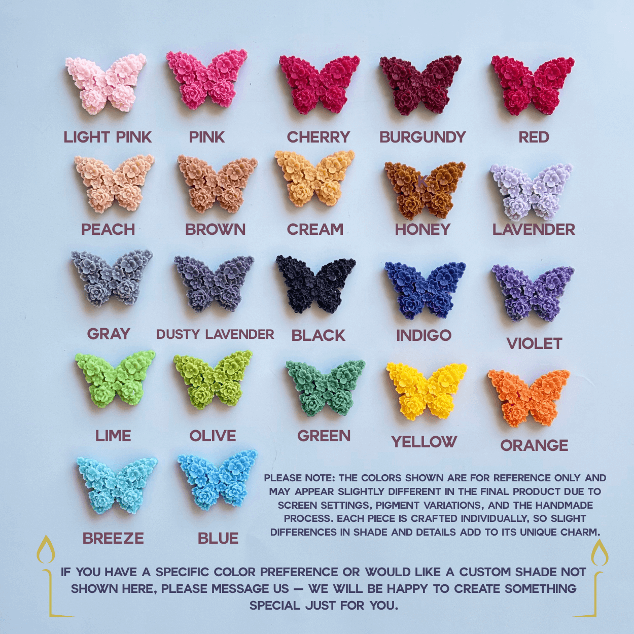 OH MY BOX - Vendita all'ingrosso Candele a colonna - Candela per Albero di Natale | Decorazione Natalizia Fatta a Mano9