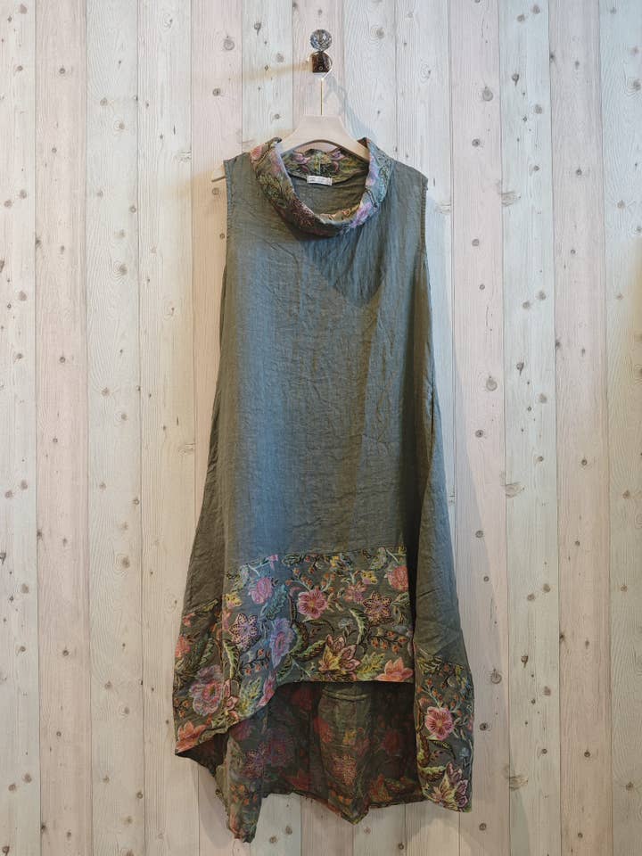 Linen & More – wholesale Dress – Women's – REF 26179 DRESS PRINTS 100% LINEN