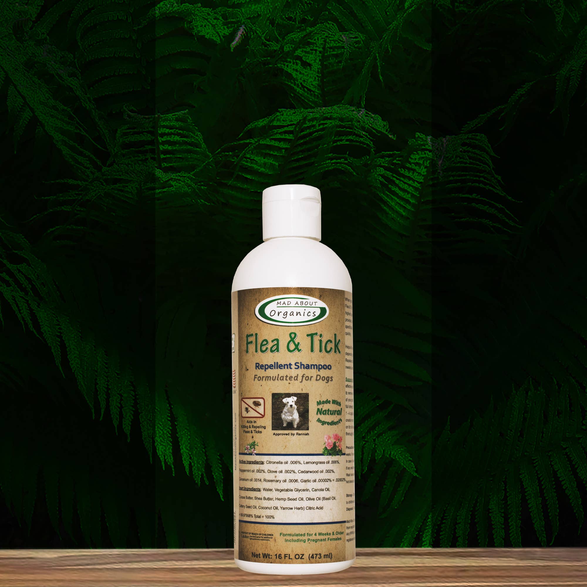 Mad About Organics - Wholesale Pet Shampoo - Dog - Flea And Tick Repellent Shampoo Formulated For Dogs1