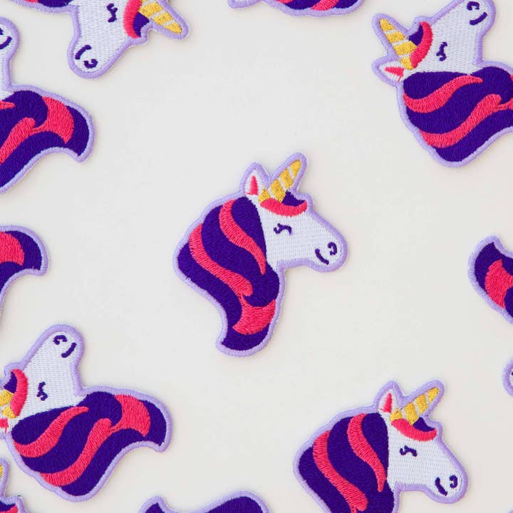 Sarah Hearts - Wholesale Patch - Unicorn Iron-On Patch