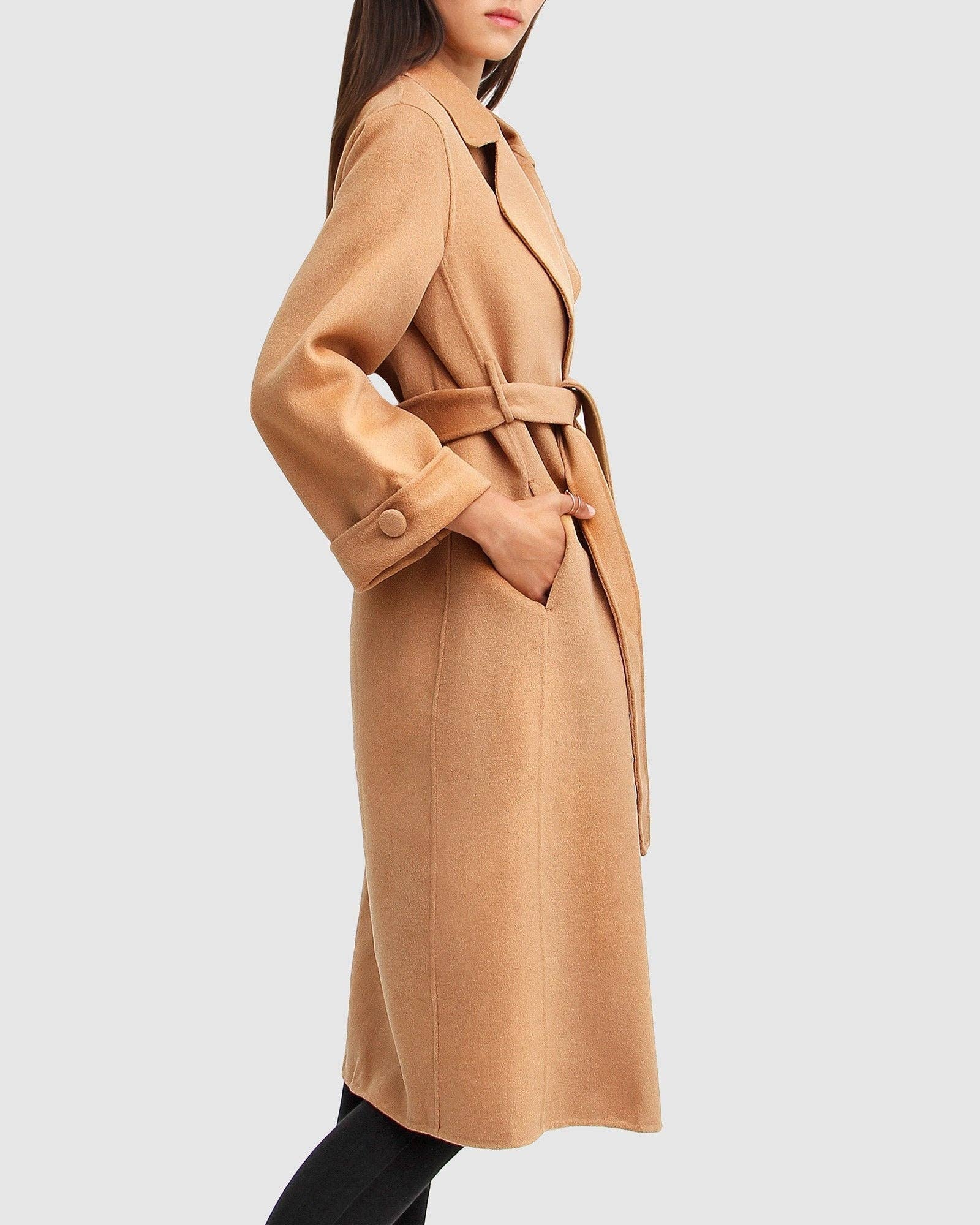 belle & bloom - Wholesale Coat - Women's - Stay Wild Oversized Wool Coat3