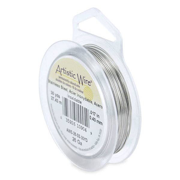 The Bead District - Wholesale Craft Supplies - Artistic Wire, Craft Wire - 26 Gauge / 0.41mm - Retail Spool1