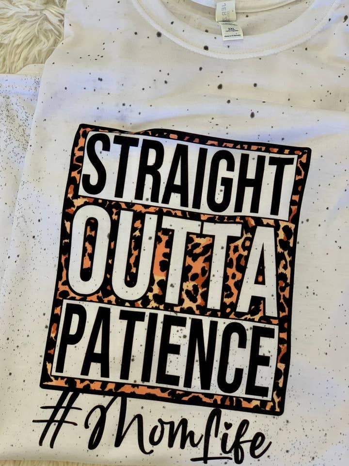 Straight outta Patience for wholesale by The leopard shack