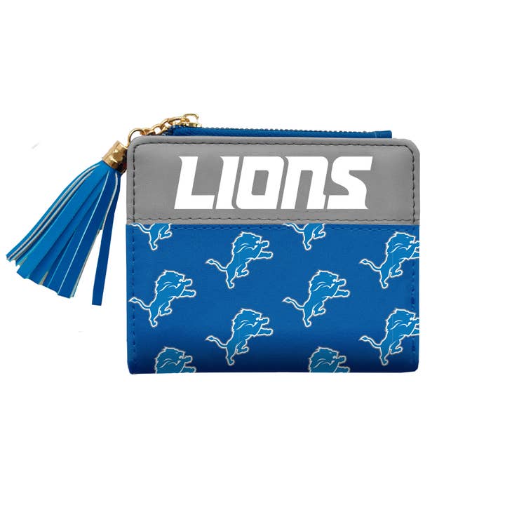 NFL Detroit Lions Mini Organizer Wallet for wholesale by Little Earth Productions