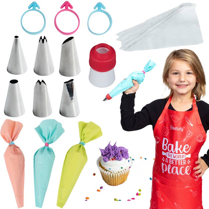 BAKETIVITY Glasurset zum Dekorieren, einfarbiges Paar für den Großhandel von Baketivity Corp