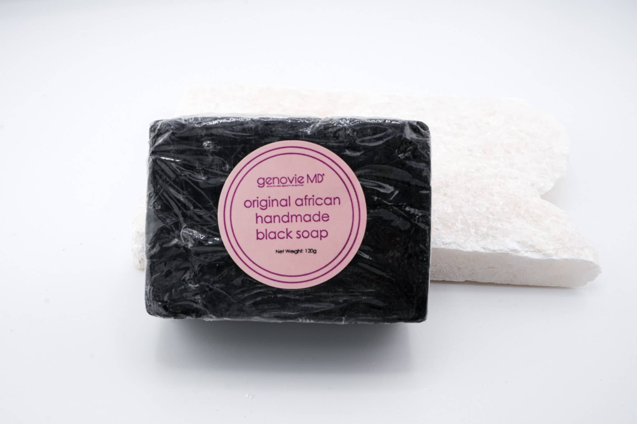 GenovieMD - Wholesale Bar Soap - Original African Black Soap, 120g/bar Reduce Dark Spots5