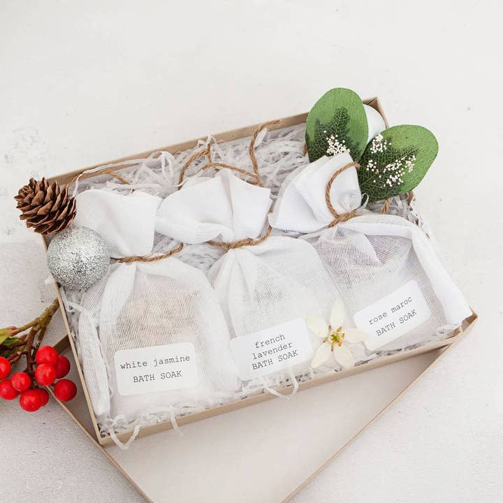 Wellbeing Bath Soak Gift Collection for wholesale by Marigold Charms