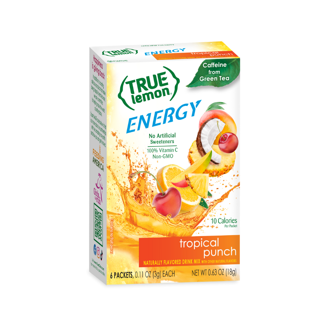 True Citrus - Wholesale Drink Mix - True Lemon Energy Tropical Punch0