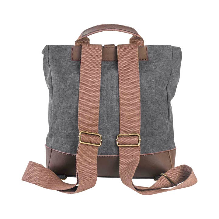 ZEDE PARIS - Vente Sac à dos – unisexe - ECOLE MILITAIRE - Sac à dos en toile et cuir39