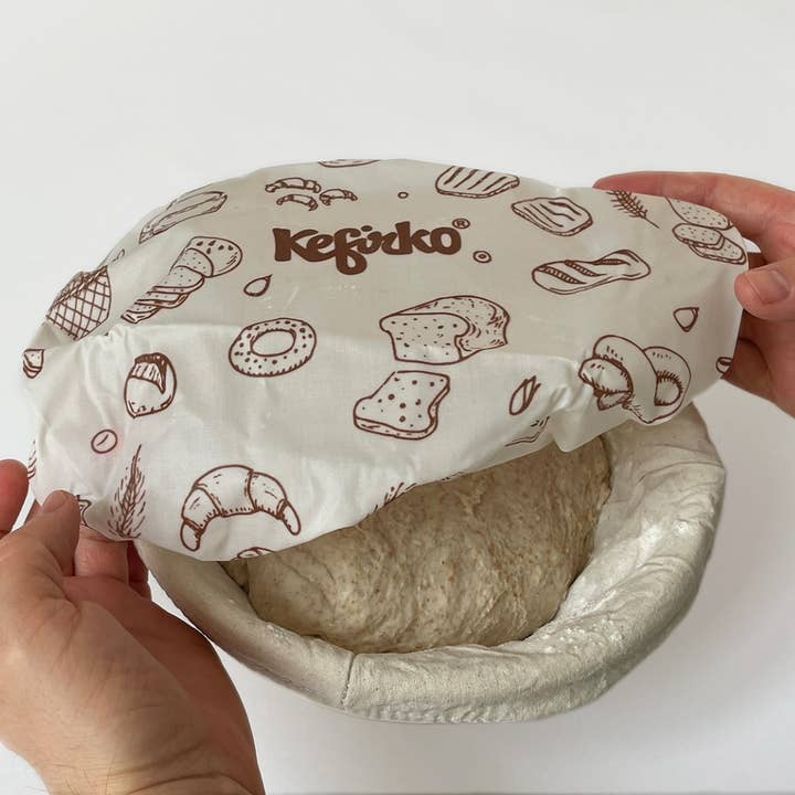 Kefirko - Vente Sachet de conservation/film alimentaire - Couvercle de bol à pain3