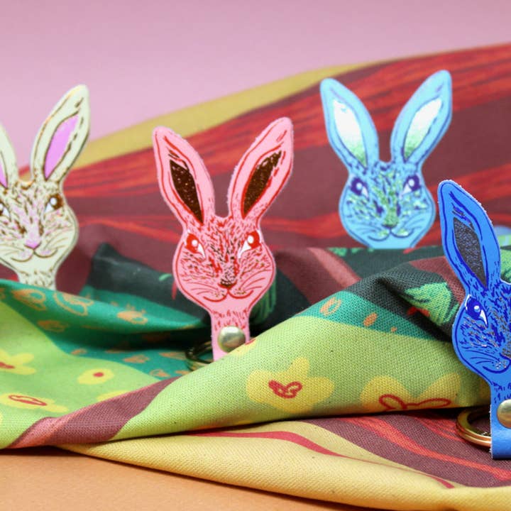 Bunny Keyring for wholesale by Ark Colour Design