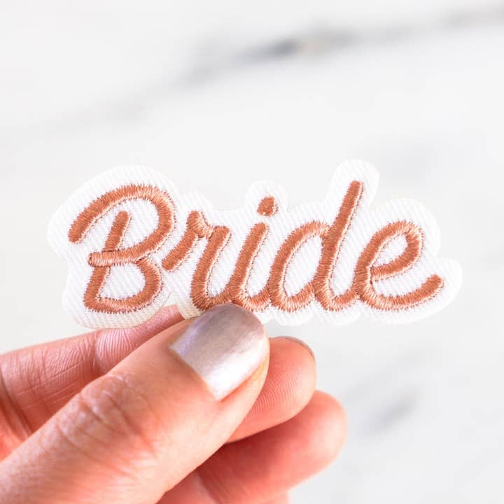 Bride Patch for wholesale by Palm and Posy