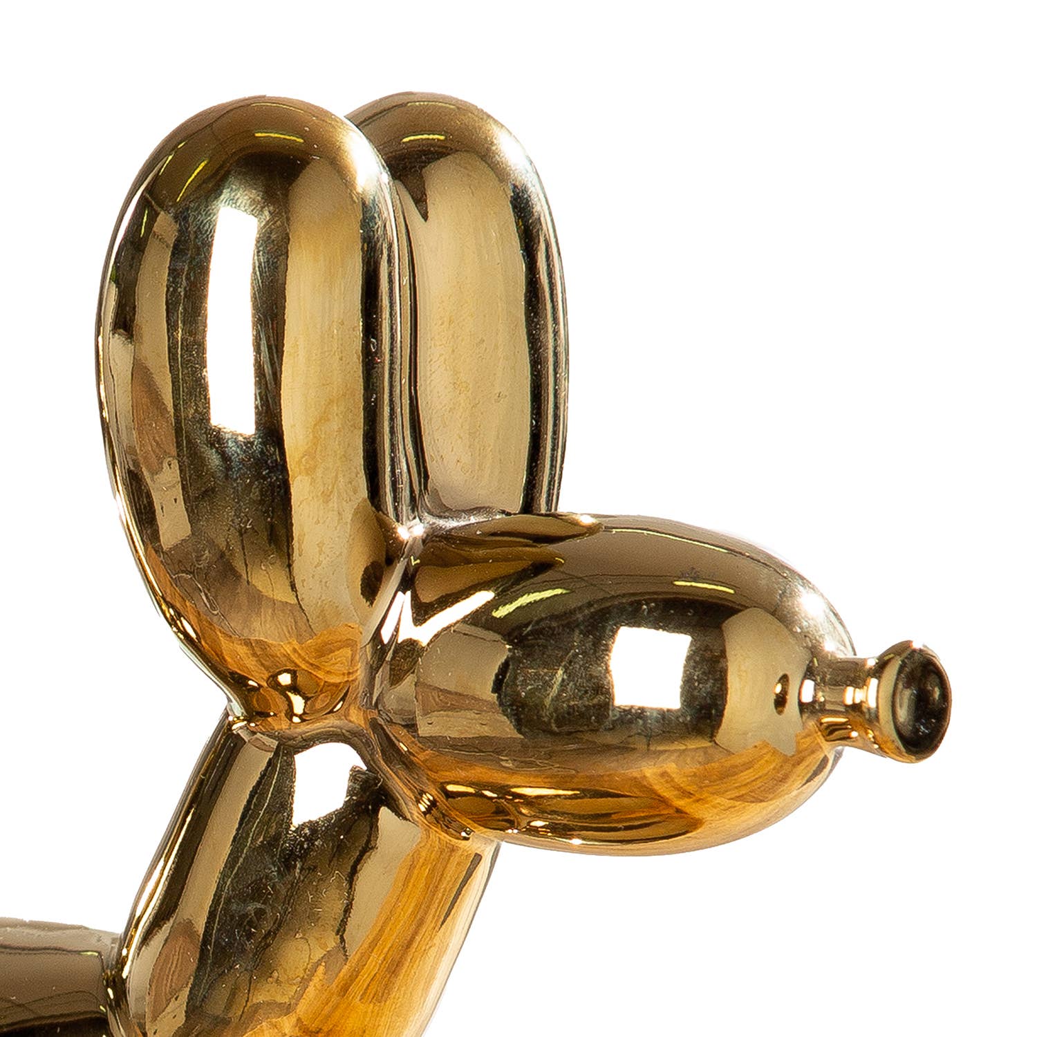 gold tone Figure Dog Balloon Dog gold-colored H. 18 cm, PU 3 for wholesale on Faire2