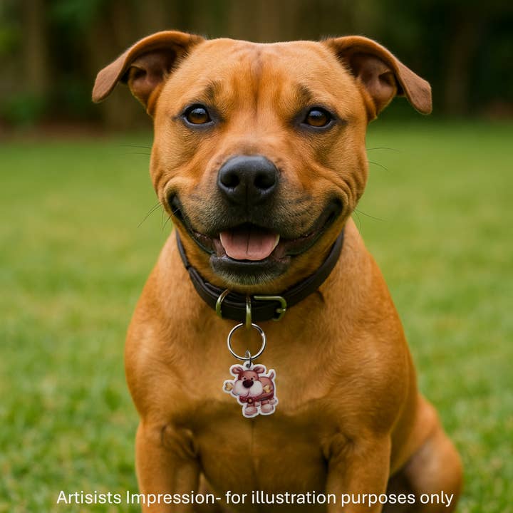 Sunbaked Lizard Jewellery & Gifts - Wholesale Pet collar charm – Dog - Doggie with Bone Dog Collar Charm| Pet Accessories| Petcharm3