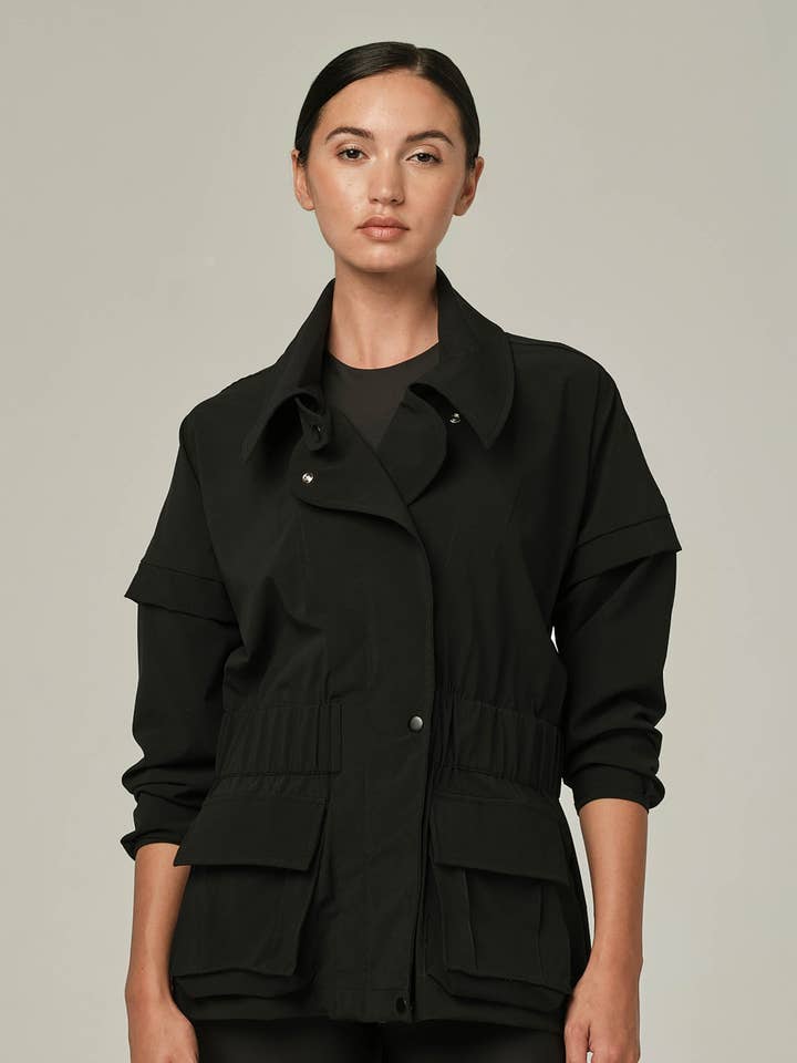 Street Swagger Zwart Jack voor wholesale door 925fit