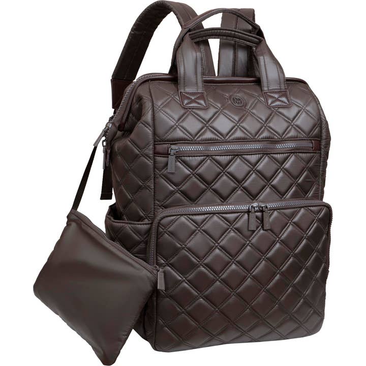 Joan & David Diamond Quilted Puffer Nylon Square Laptop Backpack and other Purchase Wholesale puffy backpack. Free Returns & Net 60 Terms on Faire trending on Faire.