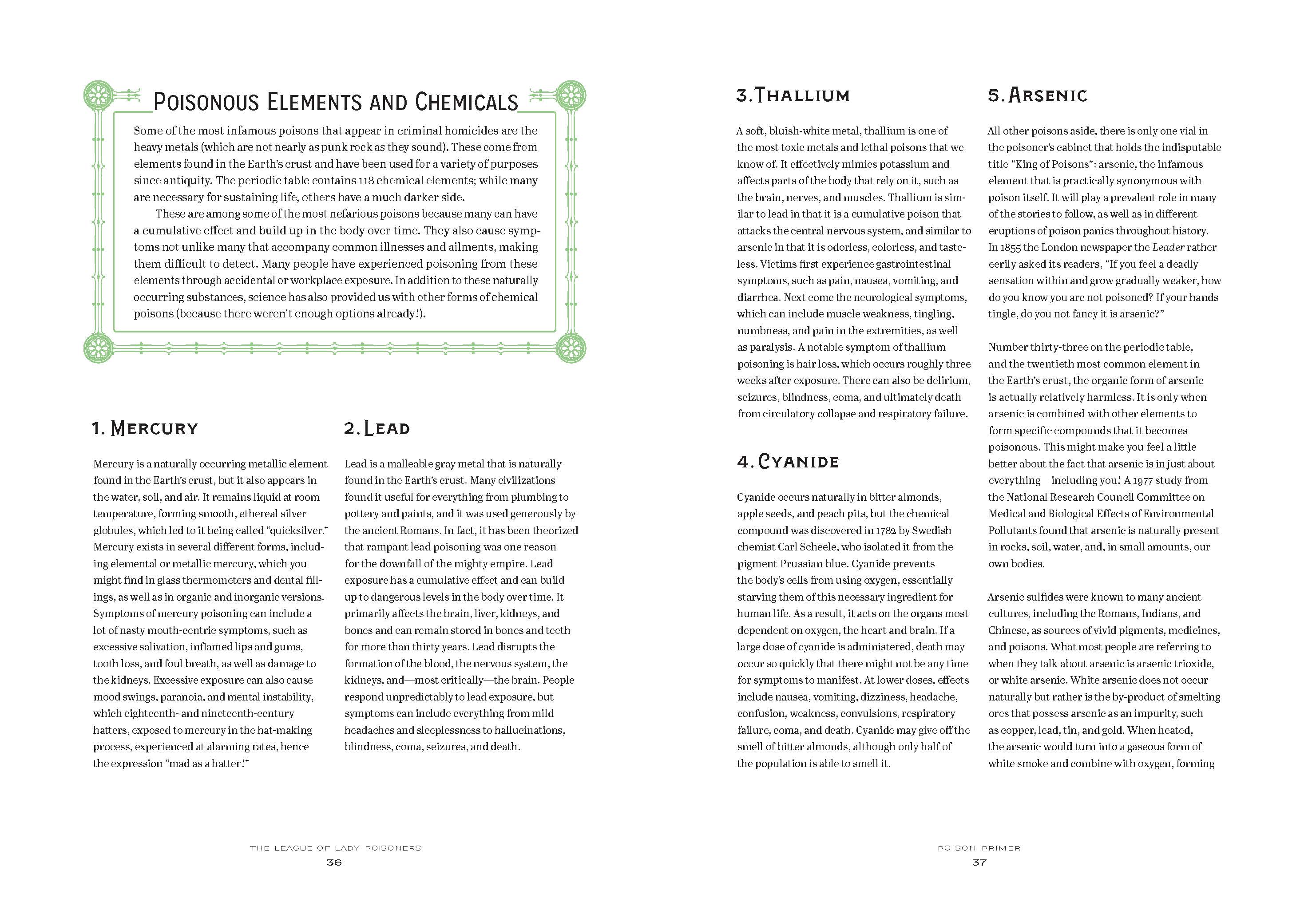 Chronicle Books - Wholesale True Crime - League of Lady Poisoners9