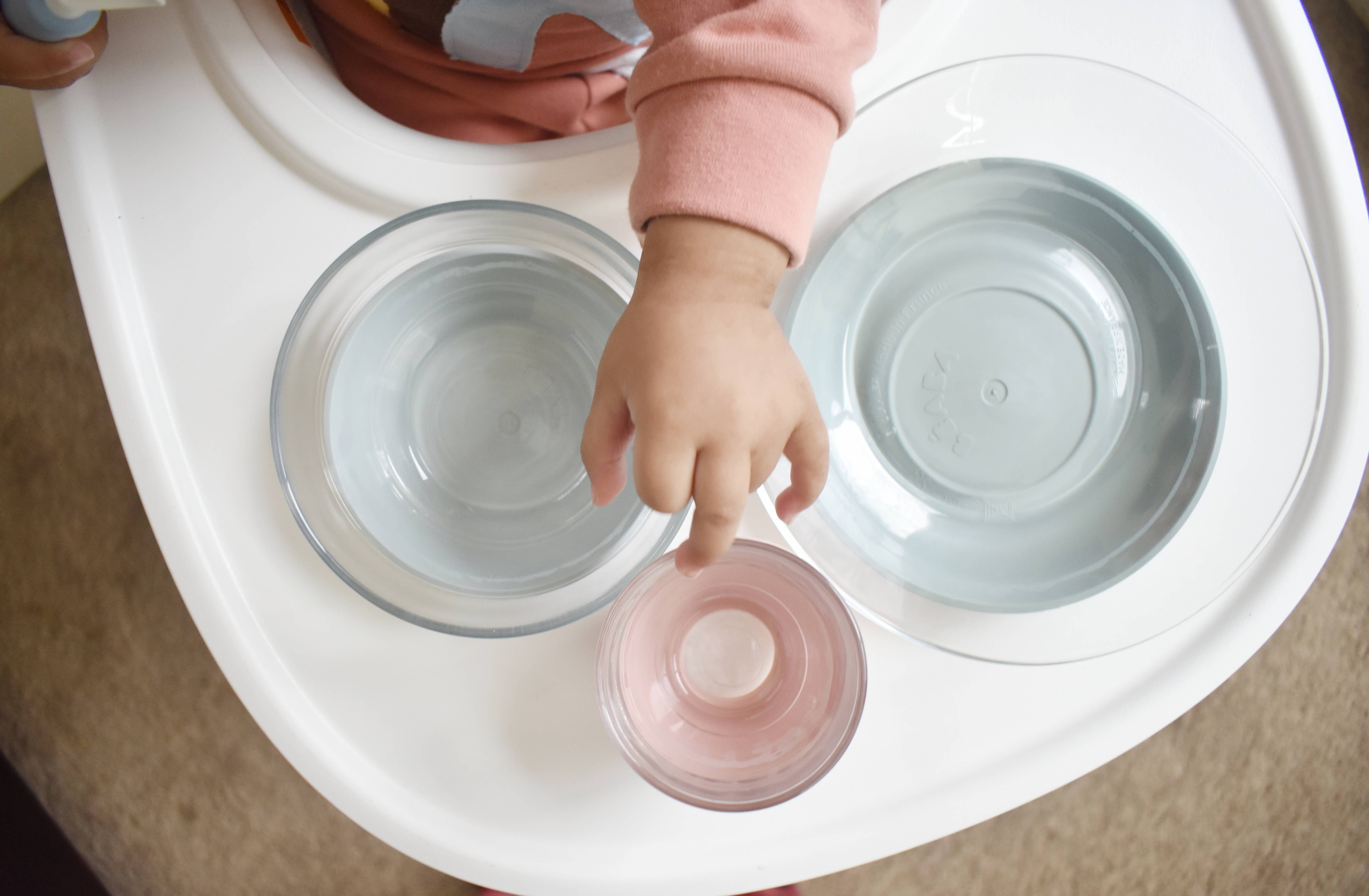 BEABA & Childhome - Wholesale Dinner Plate - Kids & Baby - BEABA Glass Meal Set - Eucalyptus4
