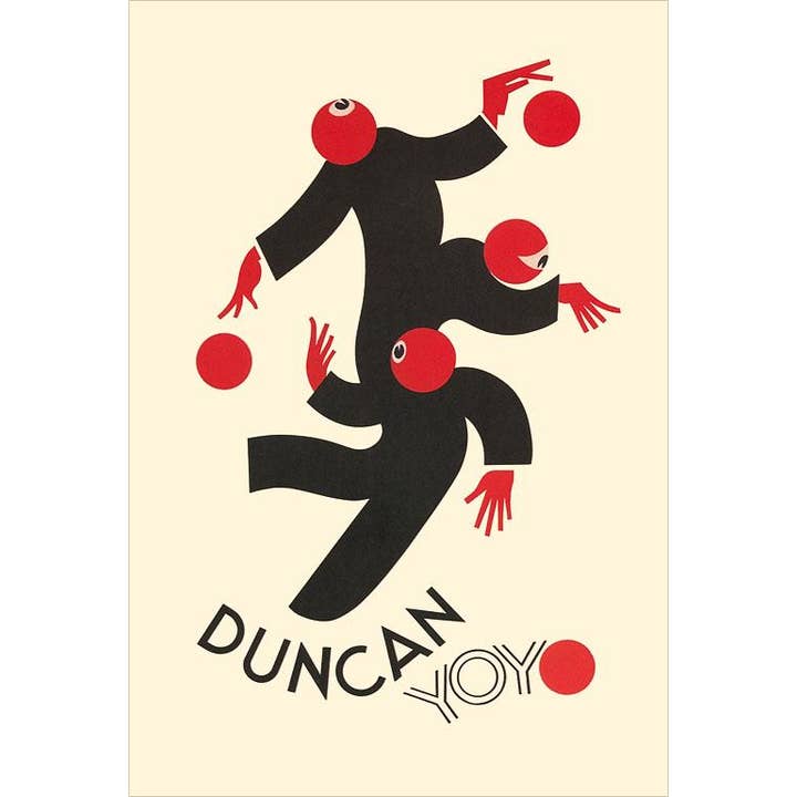 Found Image Press – Engroshandel Postkort – Postkort PO-76 Duncan YoYo Reklame