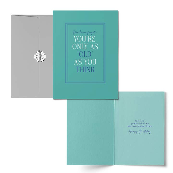 Så gammel som du tror for engroshandel hos Around the Way Parchment