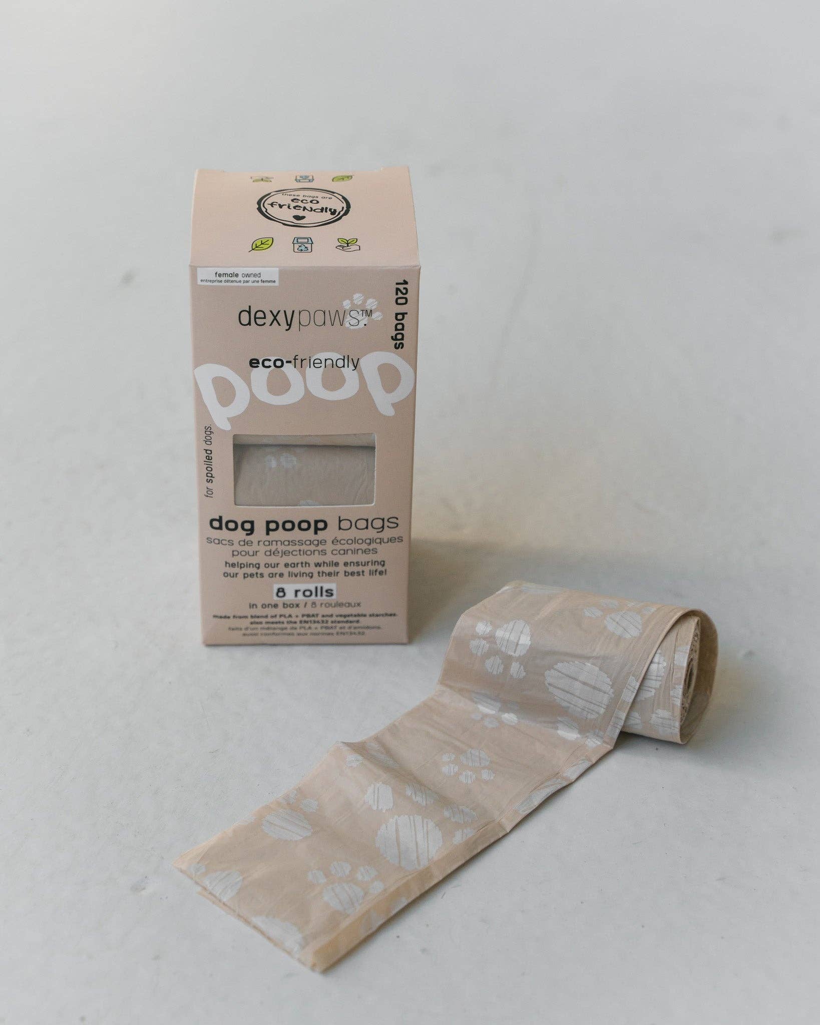 dexypaws - Vendita all'ingrosso Sacchetto per la cacca - Sacchetti per Feci del Cane (Non Profumati)1