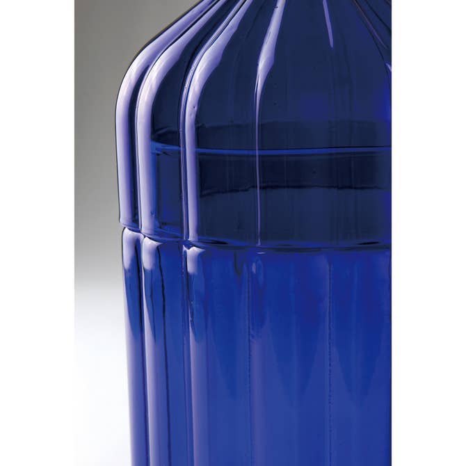 Time Concept - Wholesale Vase - Metropolitan Elegance Ribbed Glass Flower Vase5