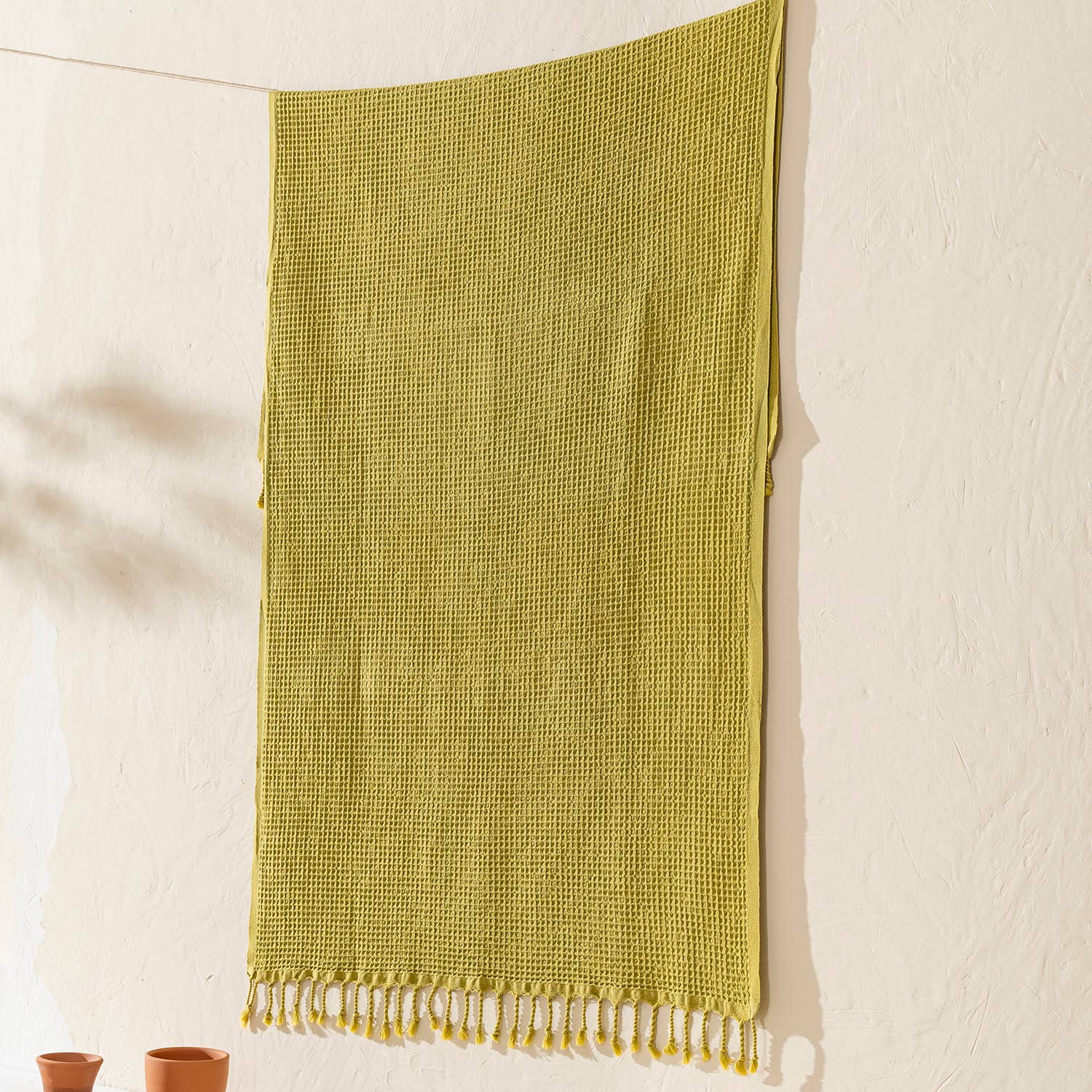 Kikoya - Wholesale Beach Towel - Stonewashed Waffle Beach Towel Turkish Hamam Fouta Vintage4