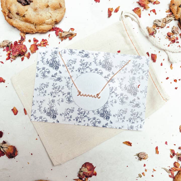 Ariana Ost - Wholesale Pendant/Charm Necklace - Maman x Ariana Ost Necklace – Motherhood Tribute Necklace2