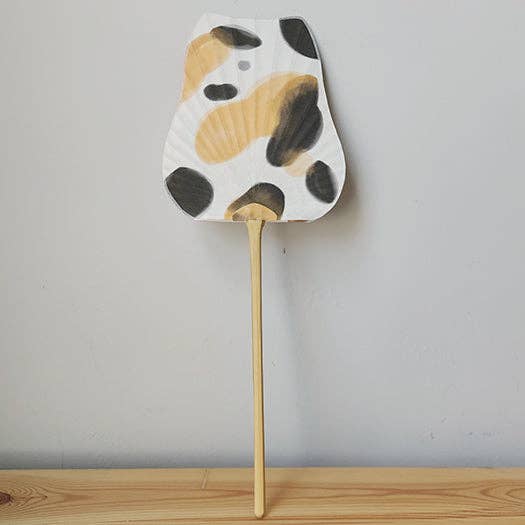wagumi - Wholesale Handheld folding fan - Handmade Cat Marugame Fans9
