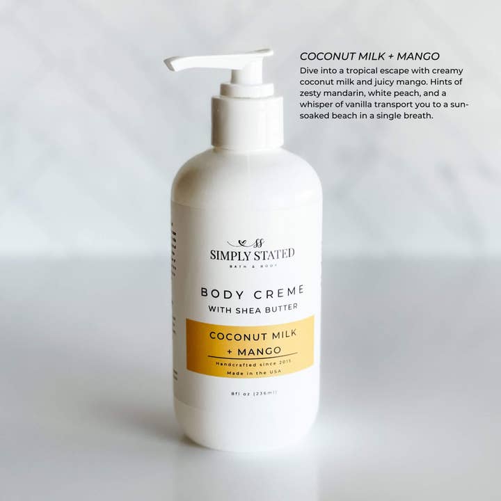 Simply Stated Bath & Body - Wholesale Body Cream/Lotion - Signature Body Creme-Nourishing Lotion Moisturizer10