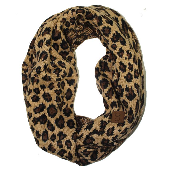Girlie Girl Originals - Wholesale Scarf - Women's - SF-45 Leopard Scarf