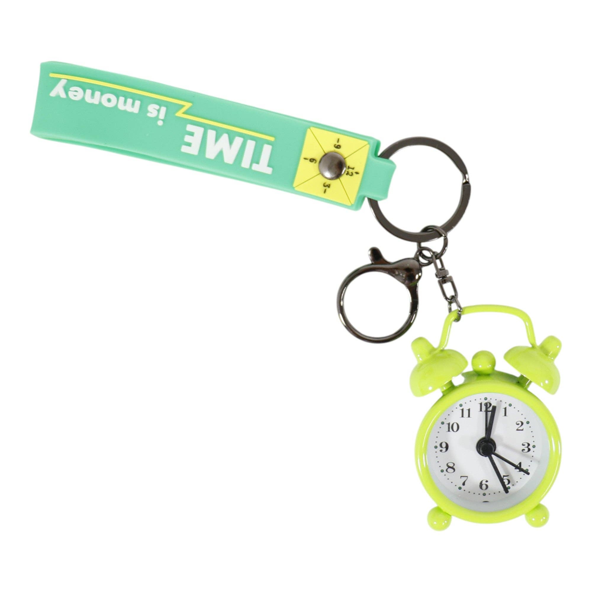 ASSORTED Cute Mini Alarm Clock Key Chain KC2830-53 (12PC) for wholesale on Faire15