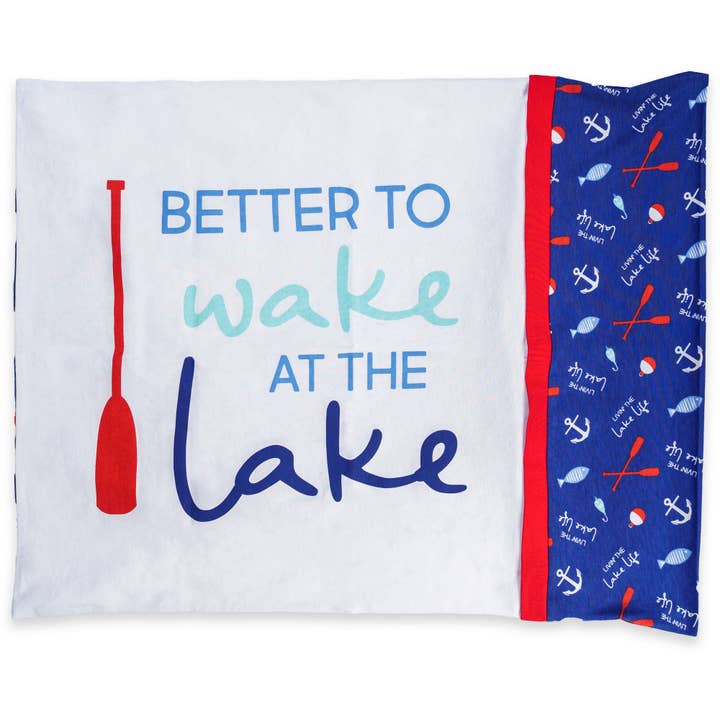 Wake at the Lake - 20" x 26" Pillowcase for wholesale by Pavilion
