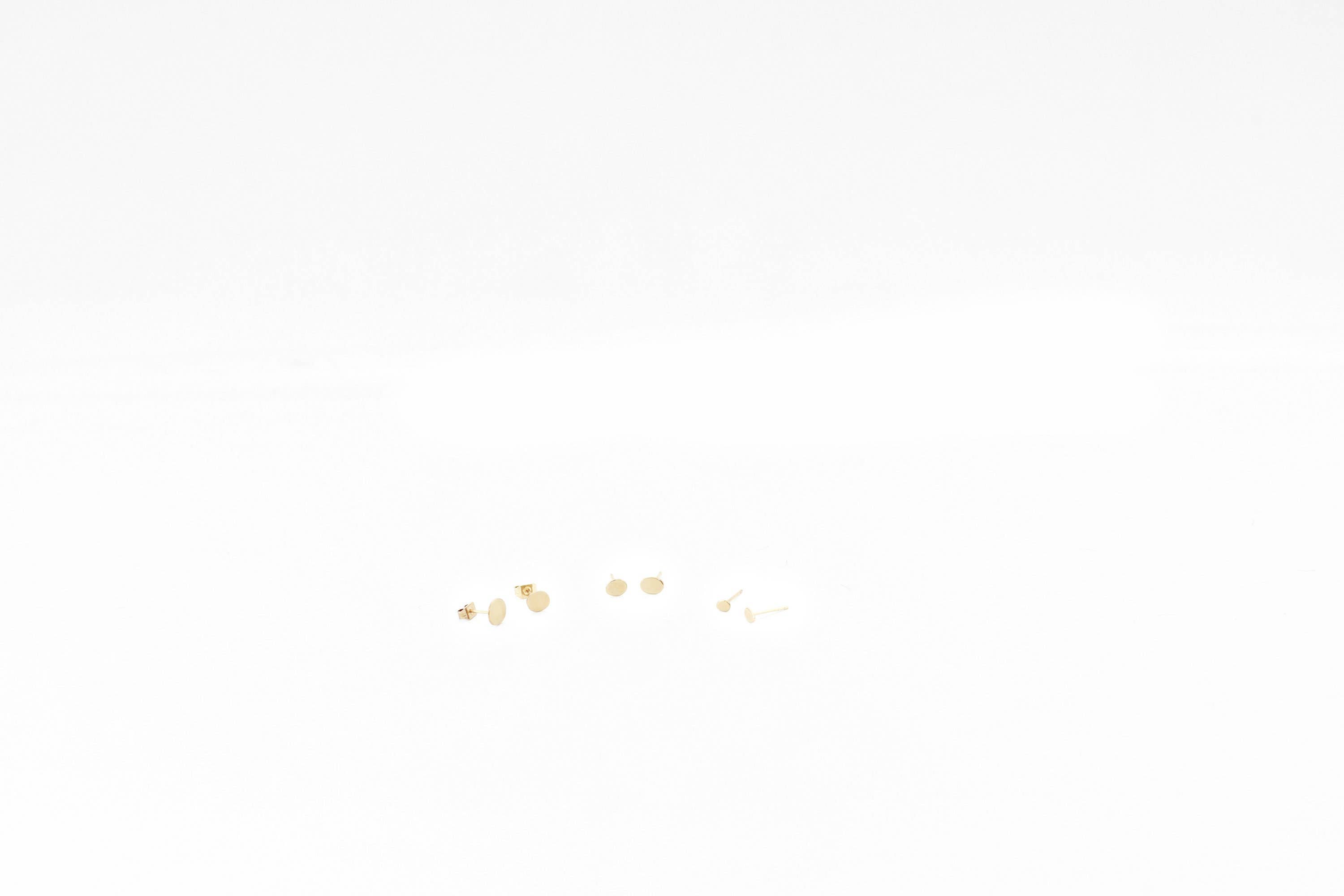 My Sen - Wholesale Stud/Post Earrings - LOTUS nails small petal1