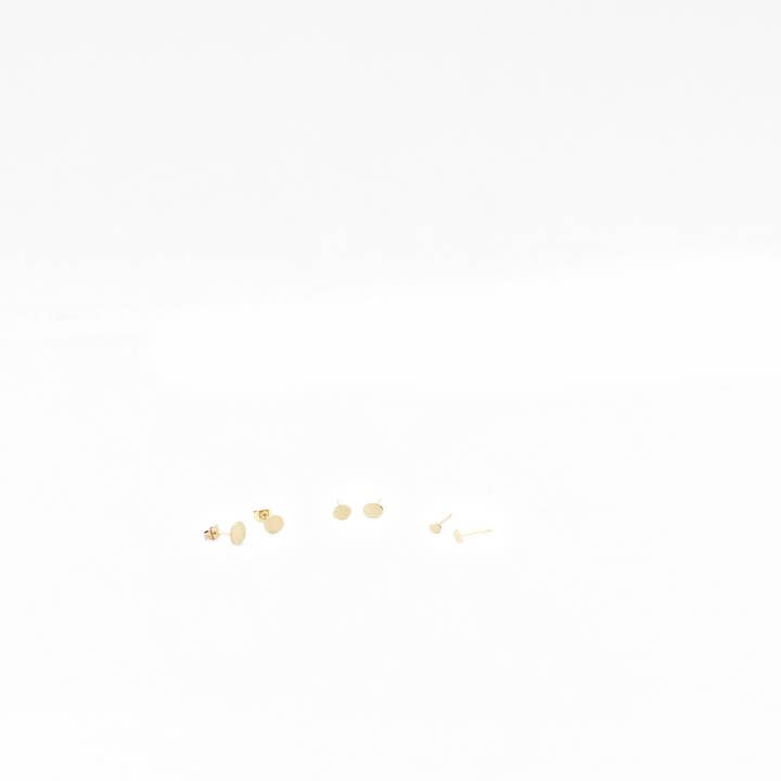 My Sen - Wholesale Stud/Post Earrings - LOTUS nails small petal1