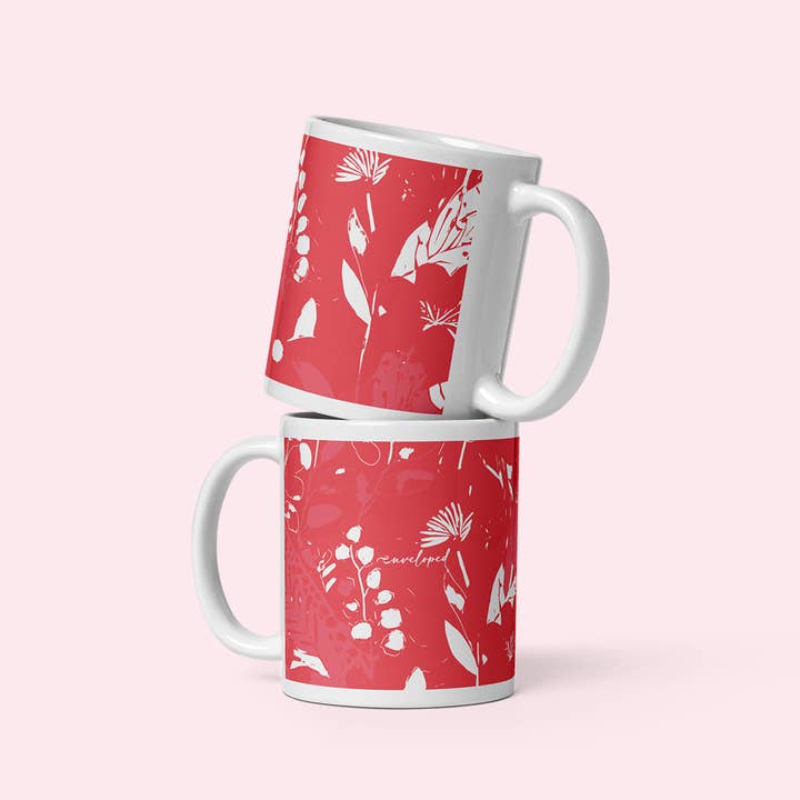 Mug Bright Rose Plain for wholesale by Enveloped