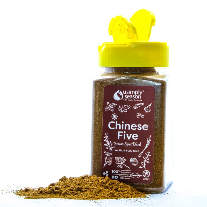 Amboseli Foods - Wholesale Dried Spice Mix - USimplySeason Chinese Five Spice - Case of 6 - 4.8oz2