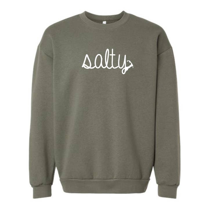 Salty - Unisex Fleece-Pullover für den Großhandel von ARTichoke