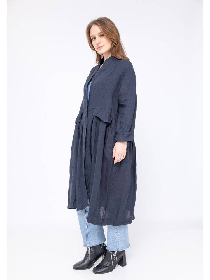 LINEN & COTTON HOUSE - Wholesale Jacket - Women's - 1142 SPRING SUMMER CLOTHING LINEN JACKET46