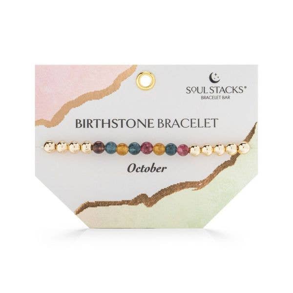 DM Merchandising – wholesale Beaded bracelet – Soul Stacks Birthstone Bracelet Assortment23