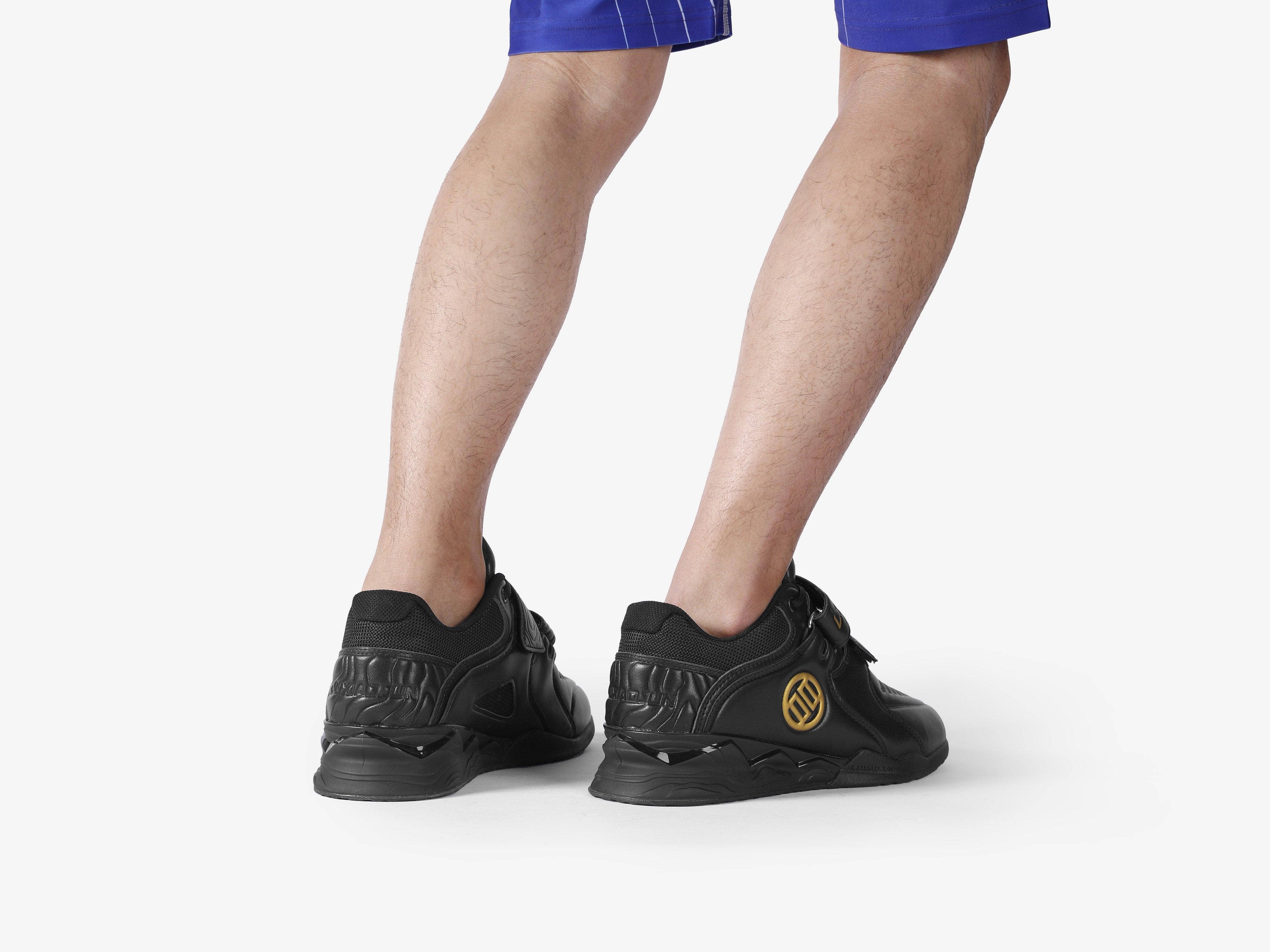 Black LUXIAOJUN PowerPro I Weightlifting Shoes(Black) for wholesale on Faire9