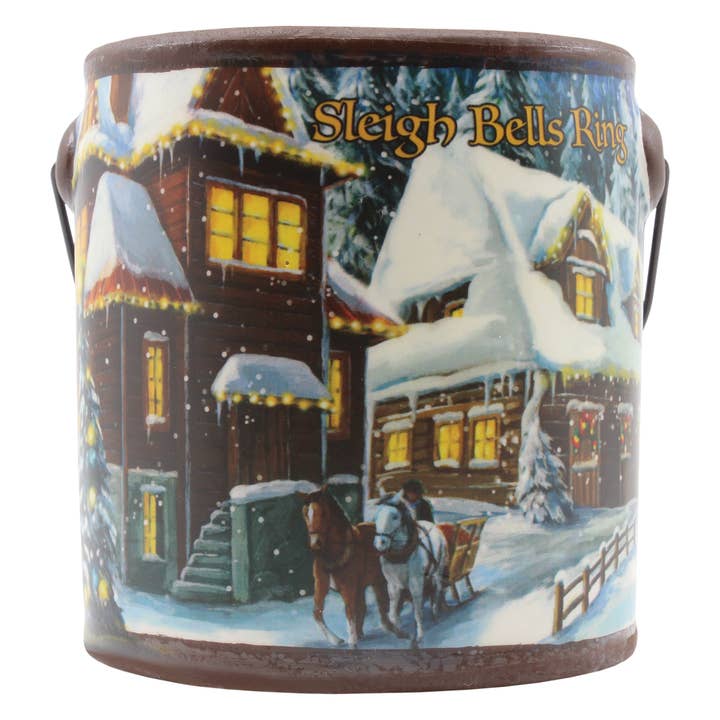 20Oz Farm Fresh Candle- Sleigh Bells Ring/ Banana Nut Bread for wholesale by Cheerful Candles