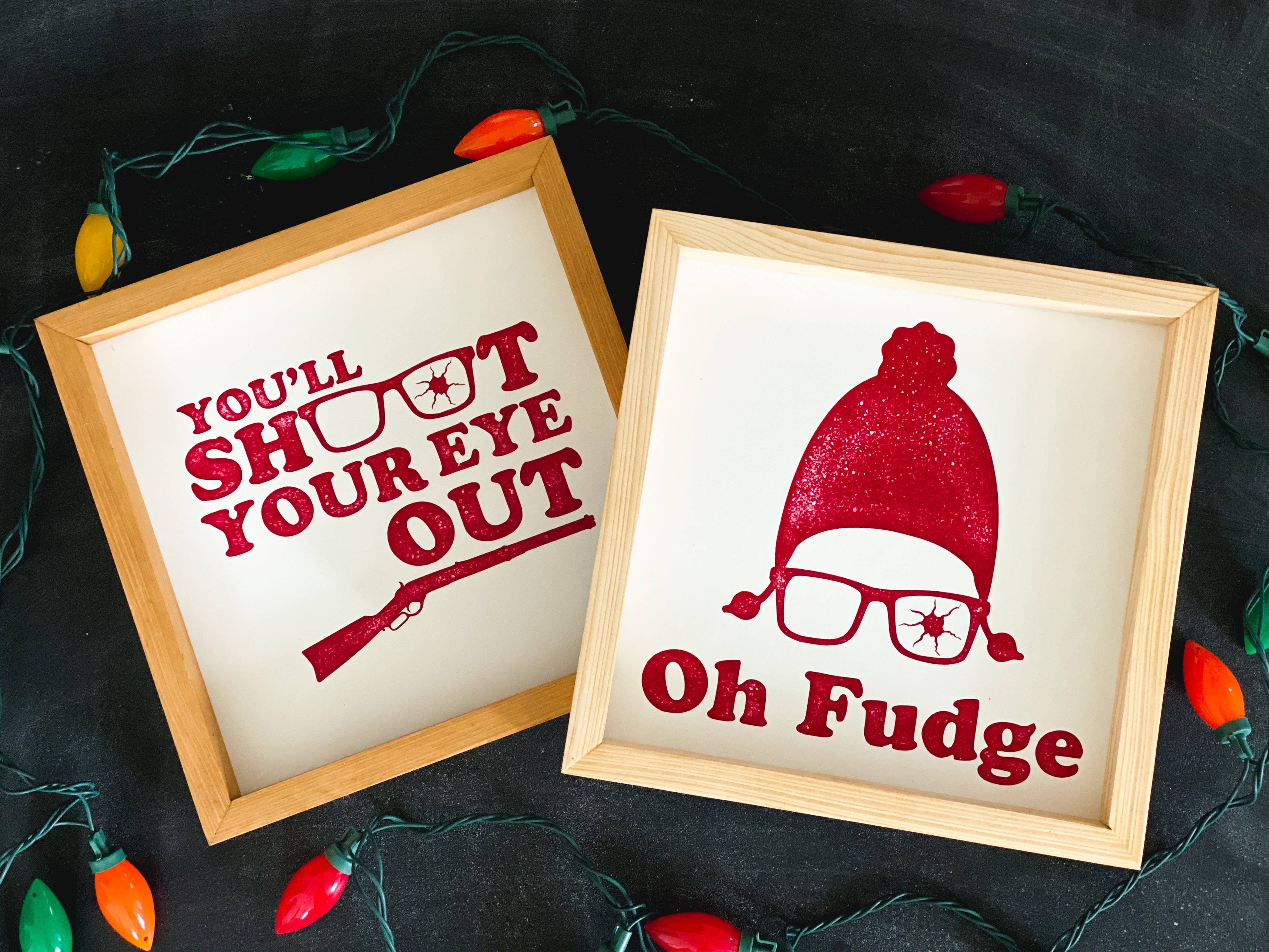 Southern Mesa Trading Co. - Wholesale Sign - Shoot Your Eye Out Wood Wall Art 6